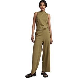 G-STAR RAW Jumpsuit voor dames, open rug, groen (smoke olive D23252-B771-B212), XS