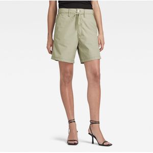 G-star Lintell Boyfriend Fit Korte Broek Groen 32 Vrouw