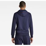 G-Star RAW - Graphic Core Hoodie - Marineblauw - Katoen