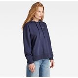 G-Star RAW Graphic Core Hooded Sweatshirt, blauw (Sartho Blue D23359-a613-6067), XS