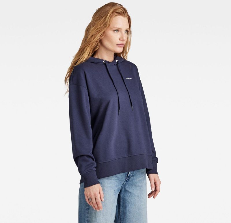 G-Star RAW Graphic Core Hooded Sweatshirt, blauw (Sartho Blue D23359-a613-6067), XS