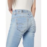 Midge Saddle Mid Straight Jeans - Midden blauw - Dames