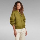 G-STAR RAW Dames Everyday Bomber Overshirt Wmn Jacket, groen (Avocado D23018-d297-d612), XS