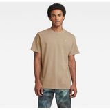 G-star - Overdyed Loose T-shirt - Bruin - Korte Mouwen