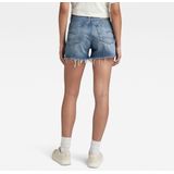 3301 Ripped Denim Short - Midden blauw - Dames