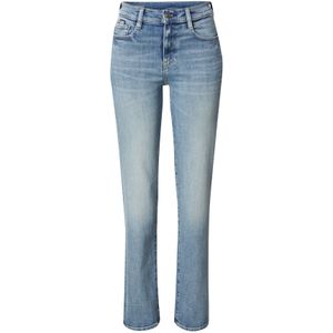 G-STAR RAW Strace Straight Wmn damesjeans, Sun Faded Niagara, 29W/28L, Sun Faded Niagara, Taille 29 / lengte 28