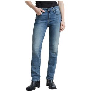 G-star - Strace - Spijkerbroek - Hoge Taille - Rechte Pasvorm - Indigokleur