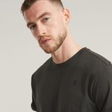 G-star - Lash Ribbed - T-shirt - Korte Mouwen - Relaxed Fit - Biologisch Katoen