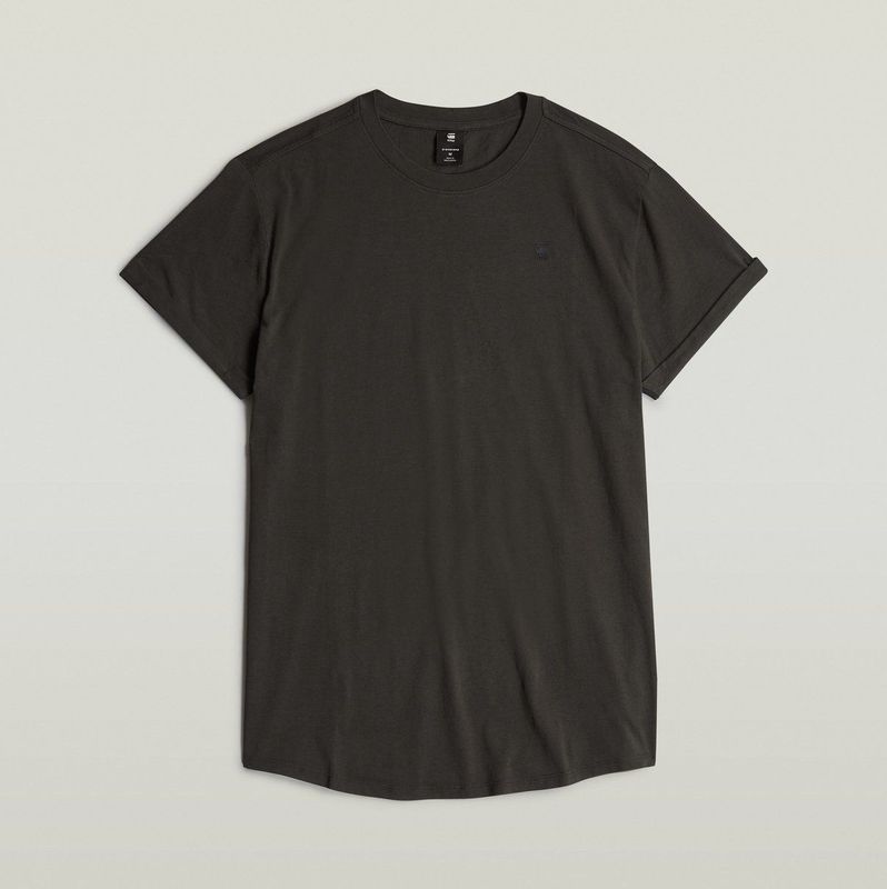 G-star - Lash Ribbed - T-shirt - Korte Mouwen - Relaxed Fit - Biologisch Katoen