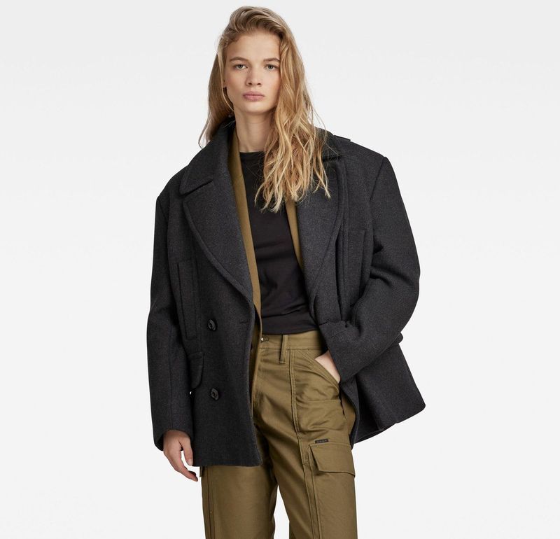 G-star - Heavy Wool - Blazer - Oversized Fit - Gevoerd