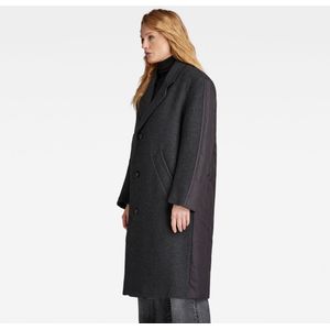 G-star - Wool - Lange Jas - Oversized Pasvorm - Wolmix