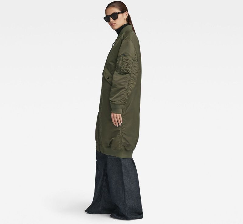 G-STAR RAW - Long Bomber - Groen - Jacks
