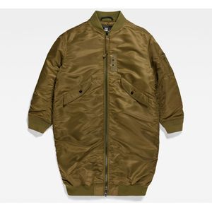 G-STAR RAW - Long Bomber - Damesjas - Groen - D23543-c143-c744