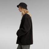 Long Jacket - Teddy - Groen - 100% Gerecycled Polyester