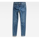 G-STAR RAW 3301 High Skinny damesjeans, blauw (Faded Miami Blue D05175-d188-g141), 32W/30L, Blauw (Faded Miami Blue D05175-d188-g141)