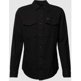 G-star - Marine - Overhemd - Slim Fit - Lichtgewicht Geweven - Lange Mouwen