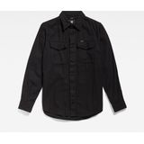 G-star - Marine - Overhemd - Slim Fit - Lichtgewicht Geweven - Lange Mouwen