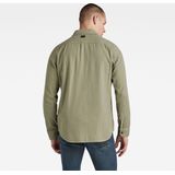 Overhemd - Marine - Slim Fit - Lichtgewicht Geweven - 60% Katoen, 40% Polyester