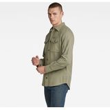 Overhemd - Marine - Slim Fit - Lichtgewicht Geweven - 60% Katoen, 40% Polyester