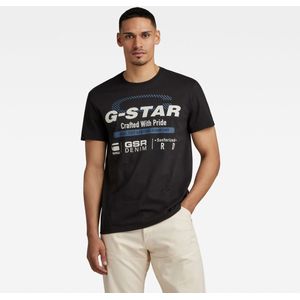 G-Star - Old Skool Originals R T - T-shirt - Zwart