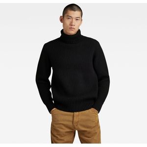 G-star Essential Trui Met Hoge Hals Zwart Man