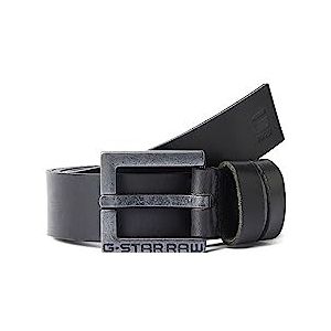 G-STAR RAW Men's New Duko Belt, zwart (dk Black D23106-3127-6484), 80, Zwart (Dk Black D23106-3127-6484)