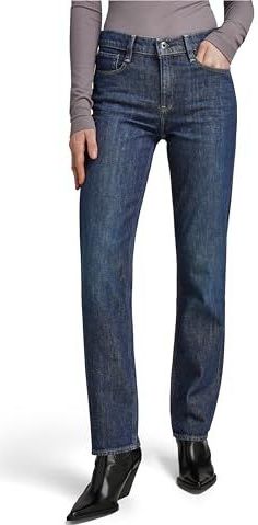 Jeans - Effen - Denim - Rinsed/dark Washed - Regular Pasvorm