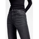 G-STAR RAW Viktoria High Straight Jeans - Zwart - Denim