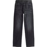 G-STAR RAW Viktoria High Straight Jeans - Zwart - Denim