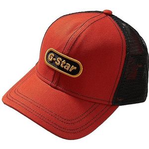 G-STAR RAW Worker Embro Baseball Trucker Cap, Oranje (rooibos thee D23832-D305-G052), Eén maat