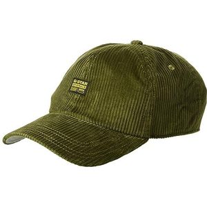 G-STAR Heren Avernus Original Denim Baseball Cap Accessoires, groen (dark olive D22315-D405-C744), One size