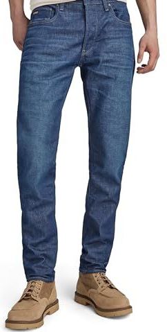 G-Star Raw 3301 Slim Jeans Jeans heren,Blauw (Worn in Blue Mine 51001-d503-g110),27W / 30L