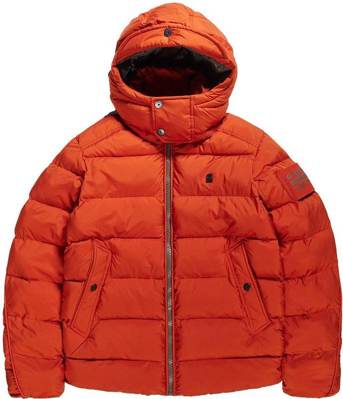 G-star - Whistler Parka - Oranje - Gewatteerd Jack - Met Capuchon