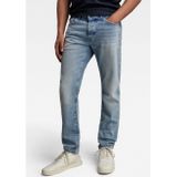G-Star - 3301 Slim Jeans - Blauw - Katoen - Stretch Denim