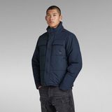 G-STAR RAW - Foundation - Gewatteerde Jas - Blauw