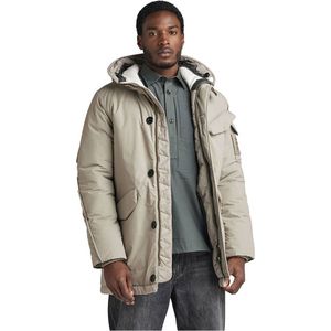 G-STAR Vodan Gewatteerde Parka - Grijs - Materiaal: Polyester