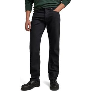 G-STAR Heren Mosa Straight Jeans, zwart (Pitch Black D23692-b479-a810), 36W / 32L