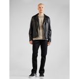 G-STAR RAW Mosa Straight Jeans Heren - Zwart Pitch Black