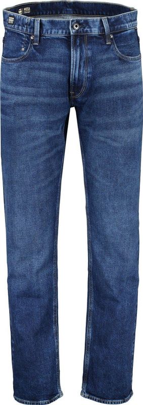 G-Star - Jeans - Blue Denim - 99% Katoen, 1% Elastaan