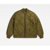 G-STAR Diamond Qlty Bomberjackets voor heren, groen (dark olive D23963-D199-C744), XS