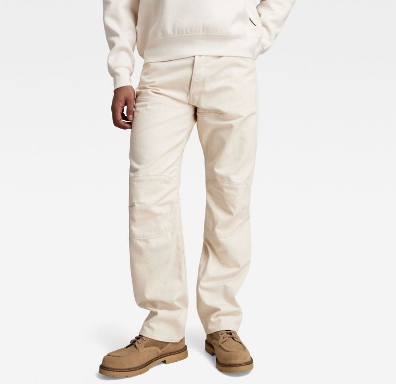 G-STAR D23699 Jeans - Beige - Katoen - Middelhoge Tailleband