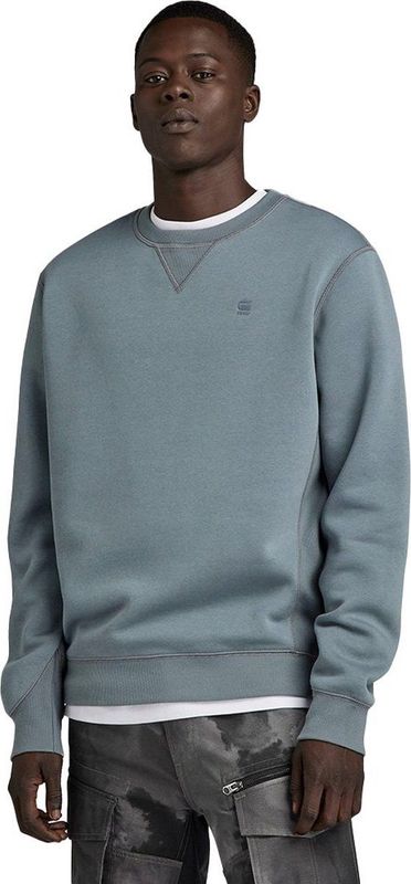G-STAR Sweatshirt 'Premium Core'  basaltgrijs