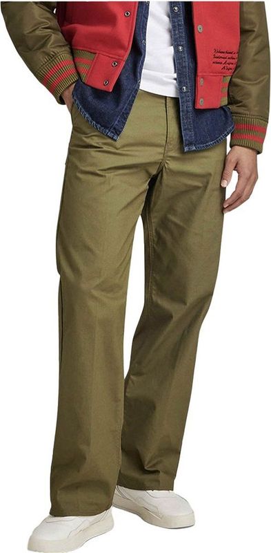 G-star Modson Straight Fit Chino Broek Groen 35 / 34 Man