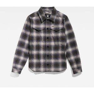 G-STAR RAW Check Overshirt, Veelkleurig (Raven Blur Check D23662-c904-c754), M