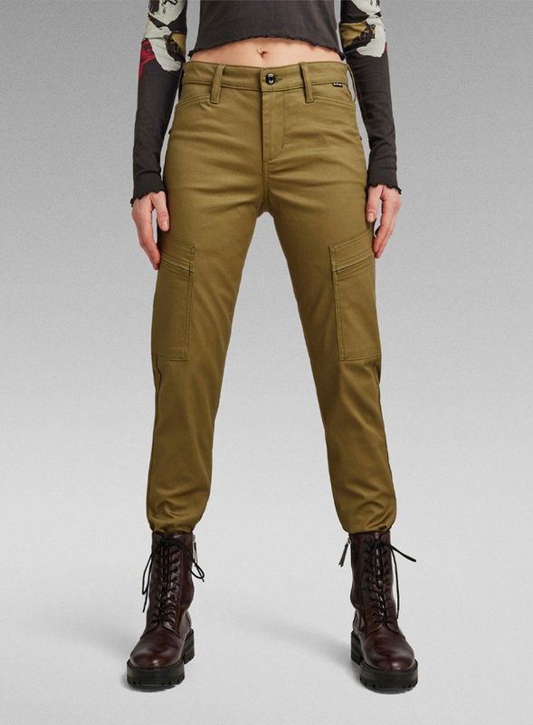 G-star 72- Cargobroek Groen Vrouw