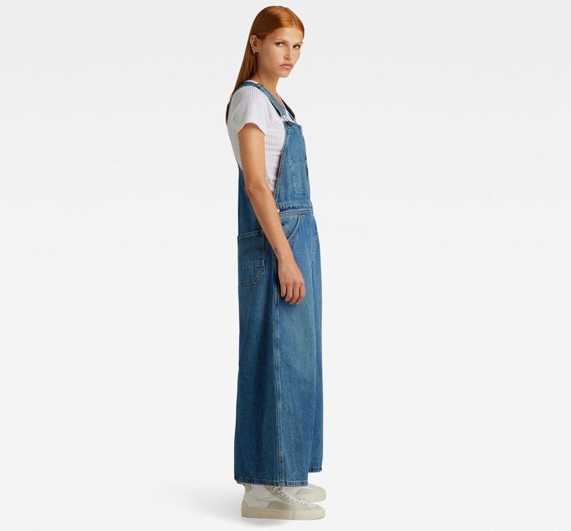 G-star - Dungaree - Denim Jurk - Losse Pasvorm