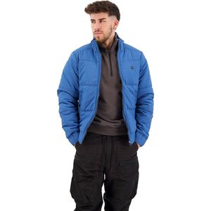 G-STAR RAW - Gewatteerde Jas - Blauw - Leren
