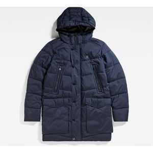 G-STAR Whistler parka met capuchon voor heren, blauw (salute D24728-D199-C742), XS
