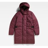 G-STAR G-Whistler gewatteerde parka-jassen voor dames, Paars (wijngaard wijn D24730-D199-D303), XS