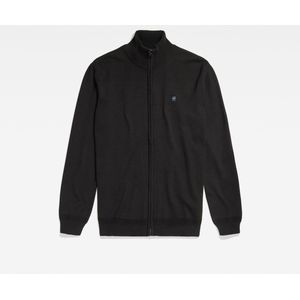 Core Zip Gebreid Vest - Zwart - Heren